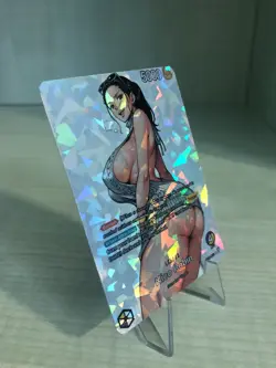 Nico Robin Leader One Piece Card Full Art Shatter Glass Holo - Image 2