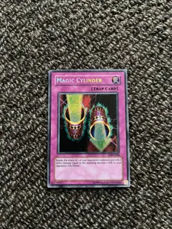Magic Cylinder LON-E104 Secret Rare YuGiOh Card - Image 1