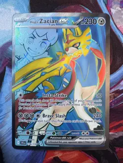 Hop's Zacian ex 176/159 - Journey Together Ultra Rare Pokemon TCG - NM Card - Image 1