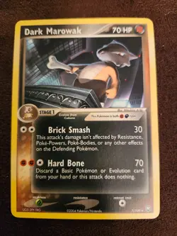Pokemon Card Dark Marowak & Cubone (Team Rocket Returns) - Image 4