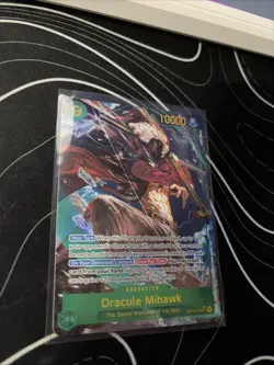 OP14-119 Dracule Mihawk SEC Alt Art One Piece TCG English Card - Image 2
