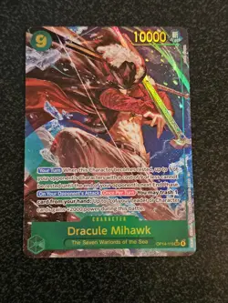 OP14-119 Dracule Mihawk SEC Alt Art One Piece TCG English Card - Image 1