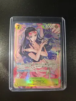 Nico Robin SR Parallel EB03-055 Japanese ONE PIECE Card Heroines Edition - NM - Image 1