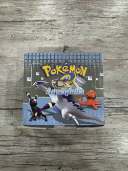 EMPTY aquapolis WOTC Booster Box (NO POKEMON CARDS) Great Shape ! E Reader - Image 1