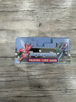 EMPTY aquapolis WOTC Booster Box (NO POKEMON CARDS) Great Shape ! E Reader - Image 2