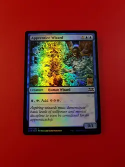1x Apprentice Wizard | FOIL | Double Masters | MTG Magic Cards - Image 3