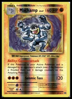 Machamp 59/108 XY - Evolutions Reverse Holo Pokemon Card | NM - Image 1