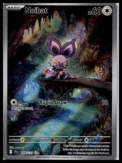 Noibat 169/159 Journey Together Illustration Rare Full Art Pokemon Card | NM - Image 1