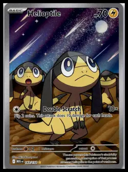 Helioptile 143/132 ME01: Mega Evolution Pokemon Card | NM - Image 1