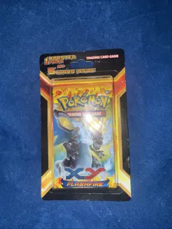 Pokemon XY Flashfire Booster Pack + 5 Bonus Cards - Image 1
