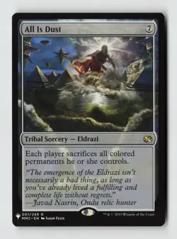 All Is Dust*Non-Foil* Modern Masters 2015 1 NM - Image 1