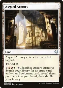 1x Axgard Armory - Foil NM Eng MTG - Kaldheim - Image 1