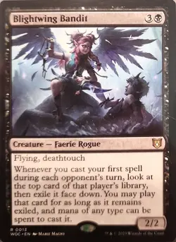 MTG Blightwing Bandit Commander: Wilds of Eldraine Regular - Image 1