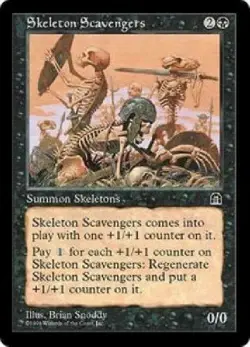 Skeleton Scavengers Stronghold MtG NM - Image 1