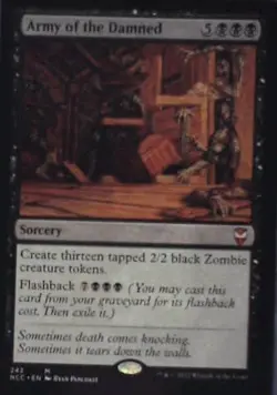 Army of the Damned - Commander: Streets of New Capenna: #242 Nm C277 - Image 1