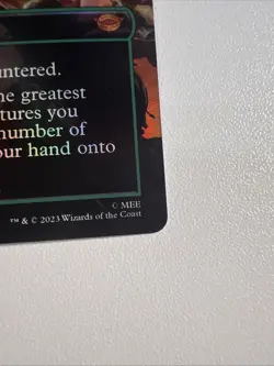 MTG English Last March of the Ents (Borderless) NM Foil - Image 2