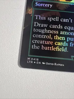 MTG English Last March of the Ents (Borderless) NM Foil - Image 3