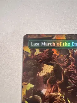 MTG English Last March of the Ents (Borderless) NM Foil - Image 4