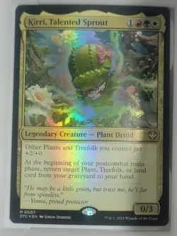 Kirri, Talented Sprout 0007 Mythic Foil Outlaws of Thunder Junction MTG NM - Image 1