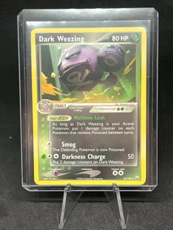 Pokemon TCG - Dark Wheezing 42/109 - EX Team Rocket Returns - Non Holo - Image 1