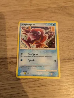Pokemon card Magikarp 65/100 Common Water Diamond & Pearl Stormfront - LP - Image 1
