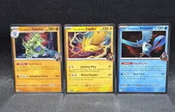 Pokemon TCG Team Rockets Articuno Tyranitar Zapdos Cosmos Holos Promos - Image 1