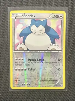 Snorlax 109/149 - Pokemon Boundaries Crossed Reverse Holo - HP - Image 1