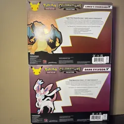 Pokemon Tcg Celebrations Collection Dark Sylveon And Lance’s Charizard Box - Image 2
