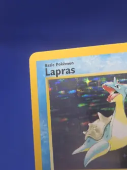 Vintage WOTC Pokemon Fossil Unlimited Lapras 10/62 Holo Rare LP/MP - Image 3