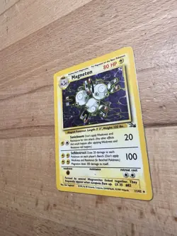 Magneton 11/62 Fossil Holo LP Pokemon WOTC VINTAGE - Image 3