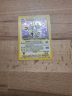 Magneton 11/62 Fossil Holo LP Pokemon WOTC VINTAGE - Image 4