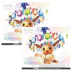 Pokemon TCG Scarlett Violet Prismatic ETB Lot Of 2 Factory Sealed - Image 1