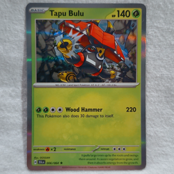 Tapu Bulu #6 Shrouded Fable Rare Holo Pokemon TCG - Image 1