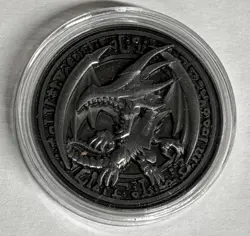 Yu-Gi-Oh! Limited Edition Red-Eyes B. Dragon Metal Coin Pre registration - Image 2