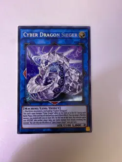 Yugioh - Cyber Dragon Sieger - Secret Rare - 1st Edition - MP19-EN108 - NM - Image 1