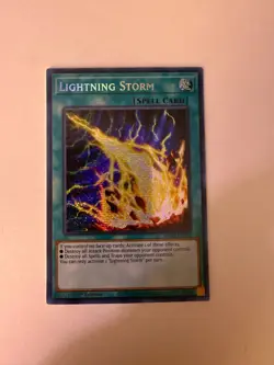 Yugioh - Lightning Storm - Secret Rare - 1st Edition - MP22-EN253 - NM - Image 1