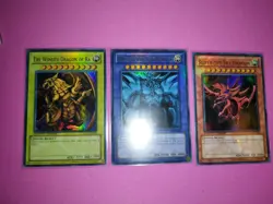 Yu-Gi-Oh! LC02-EN Gotterkarten - Obelisk, Slifer, Ra - Sammlung Set - Near Mint - Image 1