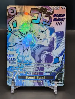 Boeuf Burst (Alternate Art) OP12-060 Legacy of the Master Foil - Image 2