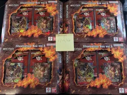 Bandai One Piece CCG Illustration Box Vol. 5 New Sealed English IN HAND Lot Of 4 - Image 1