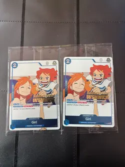 One Piece Tcg Nami- OP14 / EB04 Pre-Release Winner - Girl P-096 - Sealed-English - Image 1