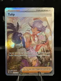 Pokemon TCG Tulip Card 259/182 Paradox Rift Sir Trainer NM Condition - Image 1