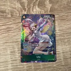 Uta (Alt Art) OP13-023 SR Carrying on His Will - ONE PIECE Card Game ENGLISH - Image 1