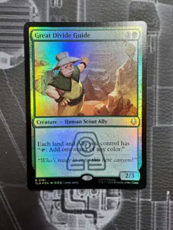 Great Divide Guide Avatar The Last Airbender Foil Rare - Image 1