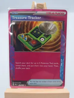 Pokemon Prismatic Evolutions Card Treasure Tracker Holo #131 Trainer - Image 1