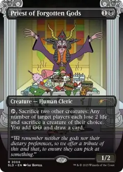 MTG - Priest of Forgotten Gods - Secret Lair - Light Play - Normal - Image 1