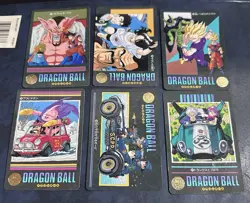 Dragon Ball Z Visual Adventure Lot Of 6 Cards TCG BANDAI 1996 (US SELLER) - Image 1
