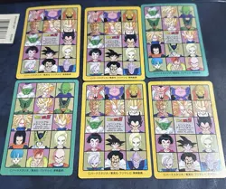 Dragon Ball Z Visual Adventure Lot Of 6 Cards TCG BANDAI 1996 (US SELLER) - Image 2