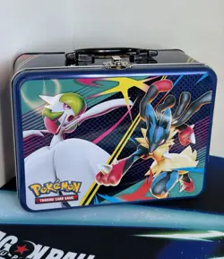 Pokemon Card Lot 80+ Cards | Lunch Box, Stickers, Binder, EX | Used-LikeNew - Image 1