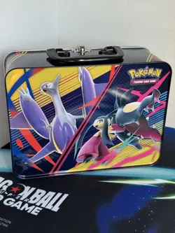 Pokemon Card Lot 80+ Cards | Lunch Box, Stickers, Binder, EX | Used-LikeNew - Image 2