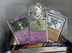 Pokemon Card Lot 80+ Cards | Lunch Box, Stickers, Binder, EX | Used-LikeNew - Image 3